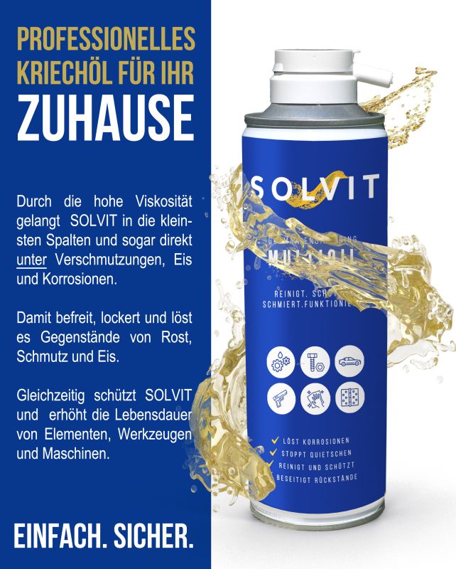 Solvit Multioil - Öl für Ihr Zuhause